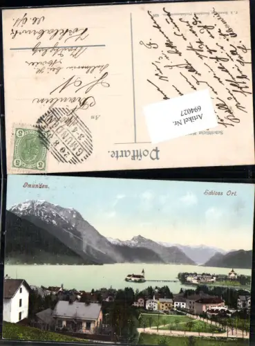 694027 Gmunden am Traunsee Schloss Ort pub Brandt 426