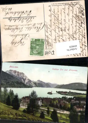 694028 Gmunden am Traunsee Schloss Ort pub Brandt 546