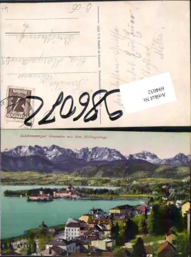 694032 Gmunden am Traunsee pub Brandt 930