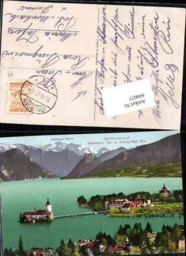 694037 Gmunden am Traunsee pub Brandt 1350