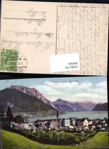 694044 Gmunden am Traunsee pub Brandt 1155 gel Garsten Steyr