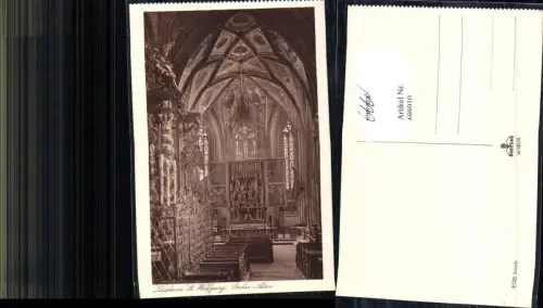 698910 St. Wolfgang am Wolfgangsee Pacher Altar Kirche