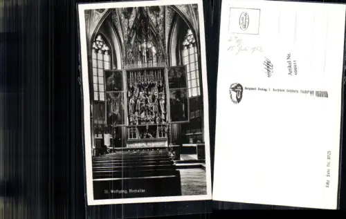 698911 St. Wolfgang am Wolfgangsee Pacher Altar Kirche