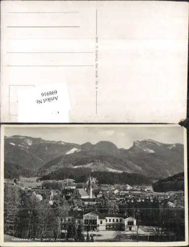 698916 Bad Ischl Kaiservilla