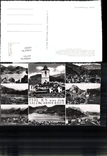 699203 Gmunden Traunkirchen Traunsee Fuschlsee Strobl St. Gilgen St. Wolfgang