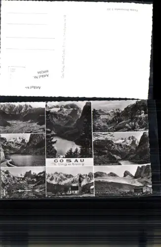 699204 Gosau Umgebung Adamekhütte Gosausee