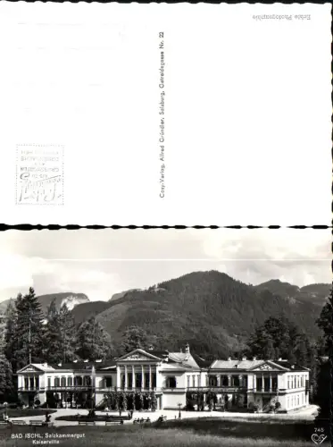 701534 Bad Ischl Kaiservilla
