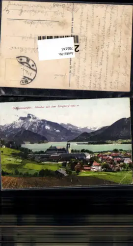 705146 Salzkammergut Mondsee m. Schafberg pub Brandt 192