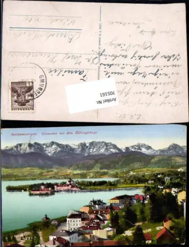 705161 Salzkammergut Gmunden am Traunsee pub Brandt 930