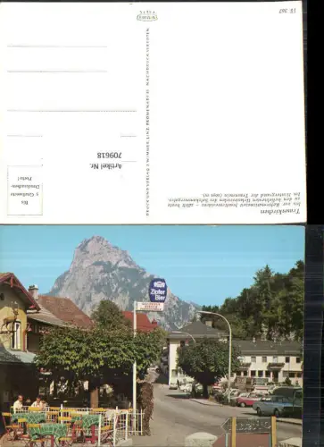 709618 Traunkirchen am Traunsee Gasthaus Reklame Zipfer Bier