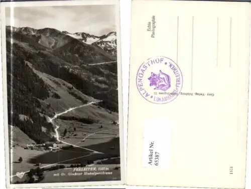 65387,Ferleiten m. Gr. Glockner Gasthaus Lukashansl