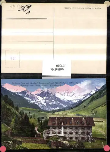 177530,Ferleiten Gasthof Lukashansl m. Pfandlscharte Einstieg z. Großglockner pub Purger e Co 10895