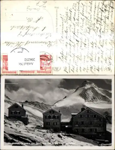 206252,Kürsingerhütte g. d. Gr. Geiger a. Großvenediger Neukirchen am Großvenediger