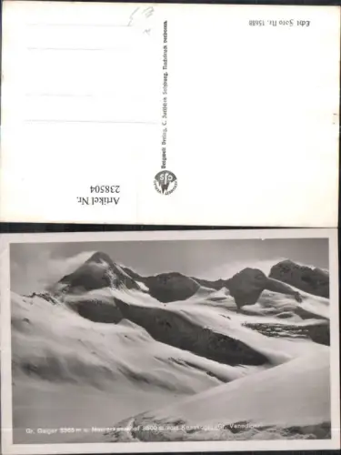 238504,Gr. Geiger u. Maurerkeeskopf v. Keeskogel Bergkulisse b. Neukirchen