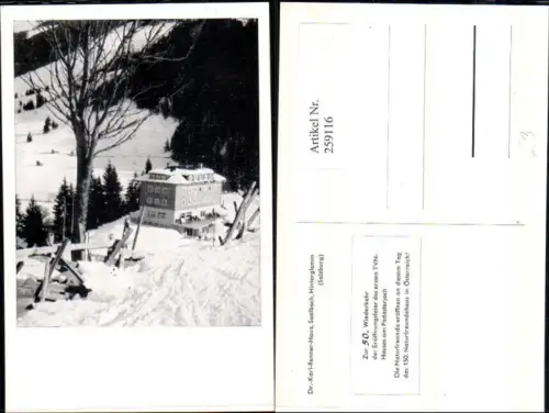 259116,Dr.-Karl-Renner-Haus b. Saalbach Hinterglemm Winterbild
