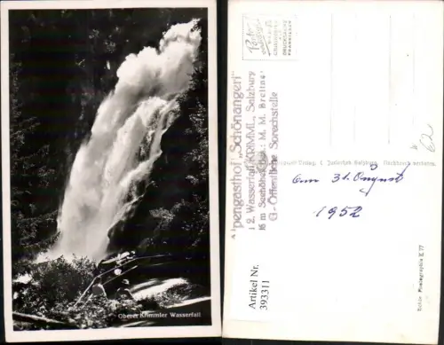 393311,Oberer Krimmler Wasserfall b. Krimml