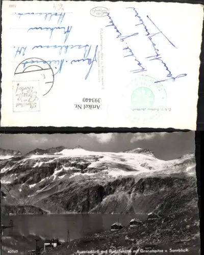 393440,Austriadörfl b. Uttendorf m. Granatspitze u. Sonnblick Bergkulisse