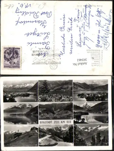 393461,Zell am See Totale Bergstation Glocknerstraße Mehrbildkarte