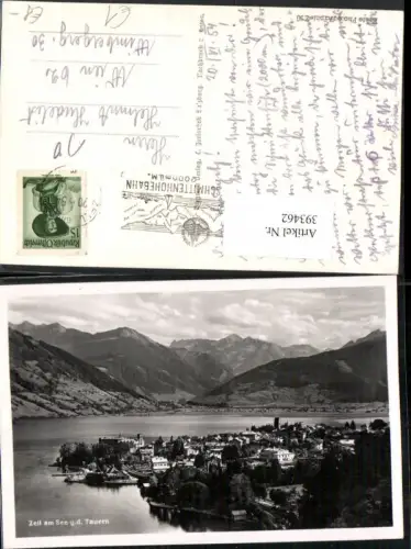 393462,Zell am See Totale geg. Tauern Bergkulisse