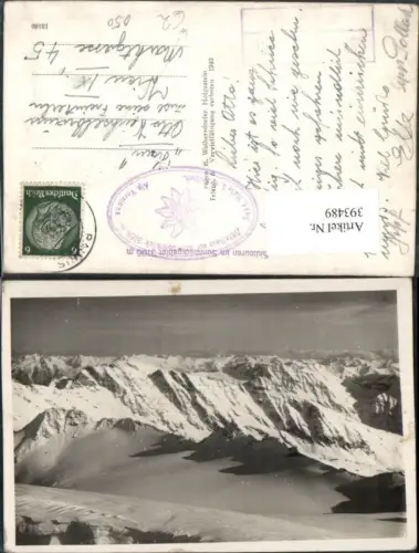 393489,Sonnblickgebiet b. Rauris Bergkulisse Winterbild