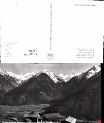 455760,Alpenwirtschaft Rechtegg b. Neukirchen Bergkulisse