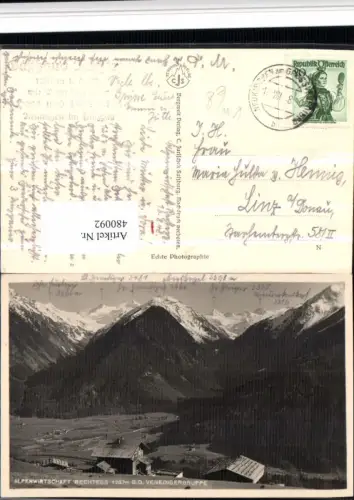 480092,Alpenwirtschaft Rechtegg b. Neukirchen geg. Venediger Bergkulisse