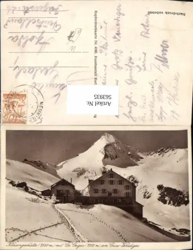 563935,Neukirchen am Großvenediger Kürsingerhütte m. Gr. Geiger am Großvenediger