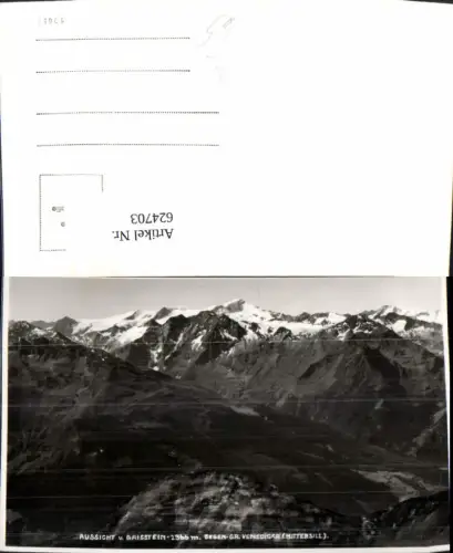 624703,Foto Ak Aussicht v. Gaisstein geg. Gr. Venediger Mittersill