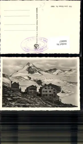 666657,Foto Ak Kürsingerhütte m. Gr. Geiger Neukirchen am Großvenediger