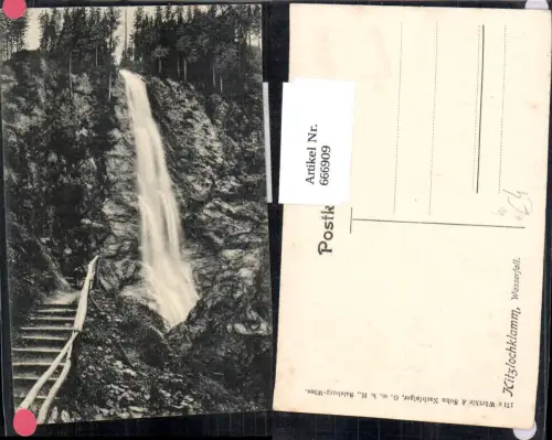 666909,Kitzlochklamm Wasserfall Taxenbach