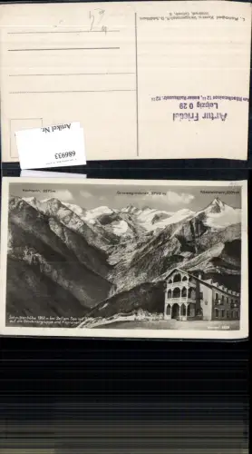 686933 Zell am See Schmittenhöhe Artur Friedel Leipzig