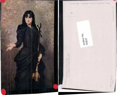 93825,N. Sichel Gypsy Bettlerin von Pont des Arts