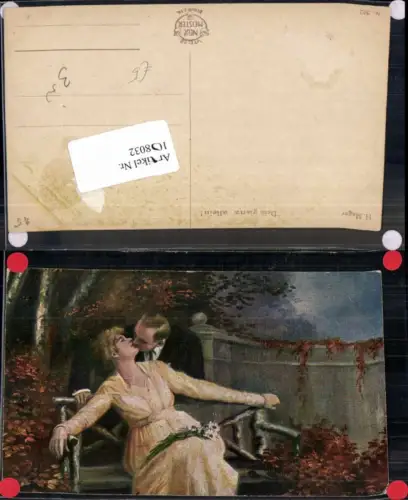 108032,H. Mager Dein ganz allein Liebespaar Kuss küsst