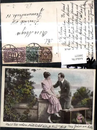 289377,Liebe Paar hält Händchen Garten Hut Zwei Seelen