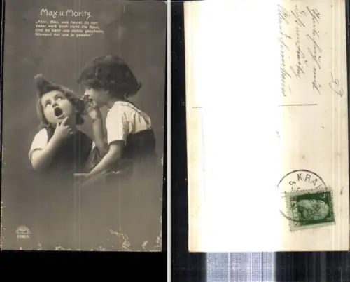 302936,Kinder Max u. Moritz Märchen Spruch Text