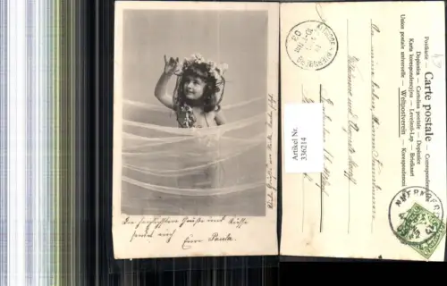 336214,Kind Kinder Mädchen m. Blumenkranz Blumen