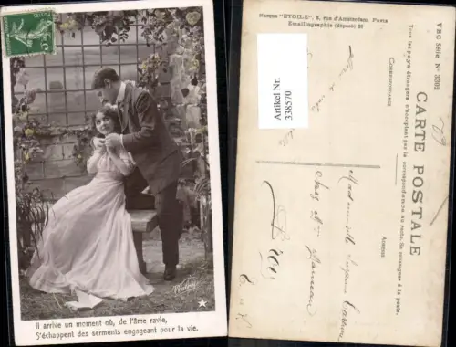 338570,Liebe Paar Händchenhalten b. Bank Blumen Spruch