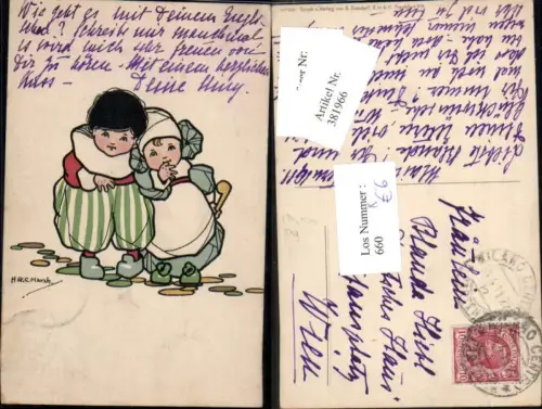 381966,Künstler Ak H. G. C. Marsh Kinder pub Donhof 389