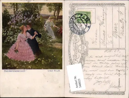 548023,Liebe Liebespaar Paar Biedermeierzeit Der Kuß Biedermeier pub Kilophot