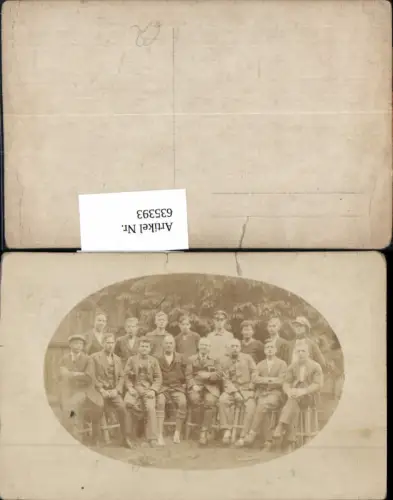 635393,Foto-AK Soldaten Männer Gruppenfoto