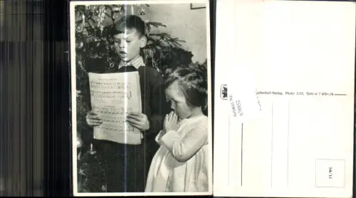 678952 Kinder Weihnachten Kinder singen Notenblatt