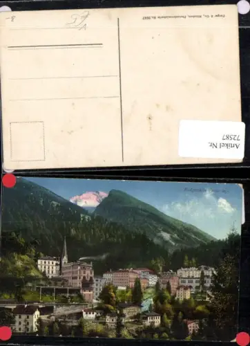 72587,Badgastein Photochromie pub Purger e Co No 9647