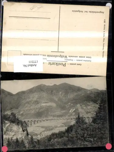 177311,Angererbrücke b. Bad Hofgastein Brücke Eisenbahn Tauernbahn