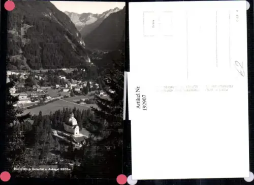 192907,Böckstein b. Badgastein Teilansicht g. Anlauftal u. Ankogel
