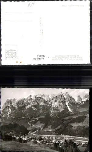 206156,Werfen u. Burg g. d. Tennengebirge Straße z. Dr. Friedrich Oedl-Haus a. Eingang d. Eisriesenwelt