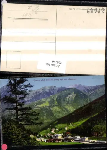 206196,Station Bad Gastein m. Gamskar Bahnhof Eisenbahn pub Purger Co 9651