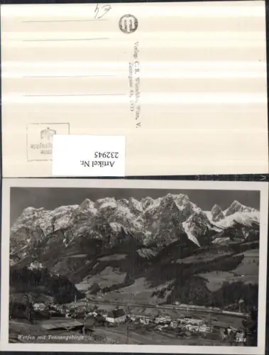 232945,Werfen Totale m. Tennengebirge
