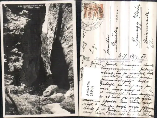 255508,Liechtensteinklamm Klamm Partie b. St. Johann im Pongau