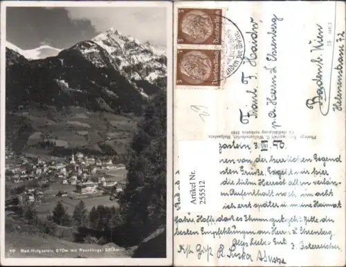 255512,Bad Hofgastein Totale m. Rauchkogel