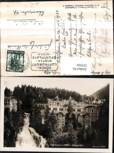 255569,Bad Gastein Teilansicht Wasserfall